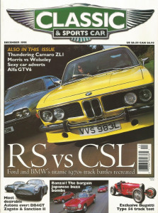 CLASSIC & SPORTSCAR 1998 DEC - ZL1 CAMARO, GTV6, CSL v RS2600, T54